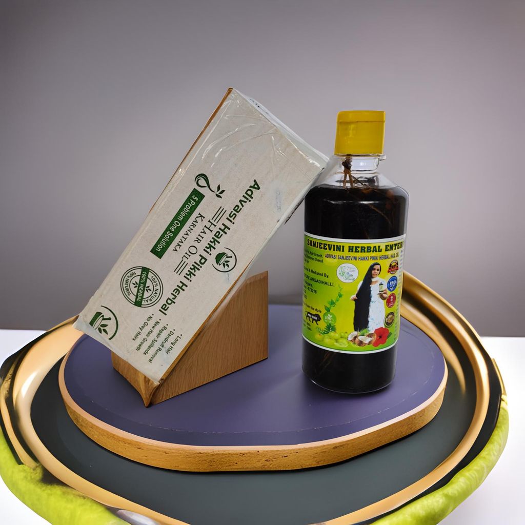 Adivasi Hakki pikki Herbal Hair Oil